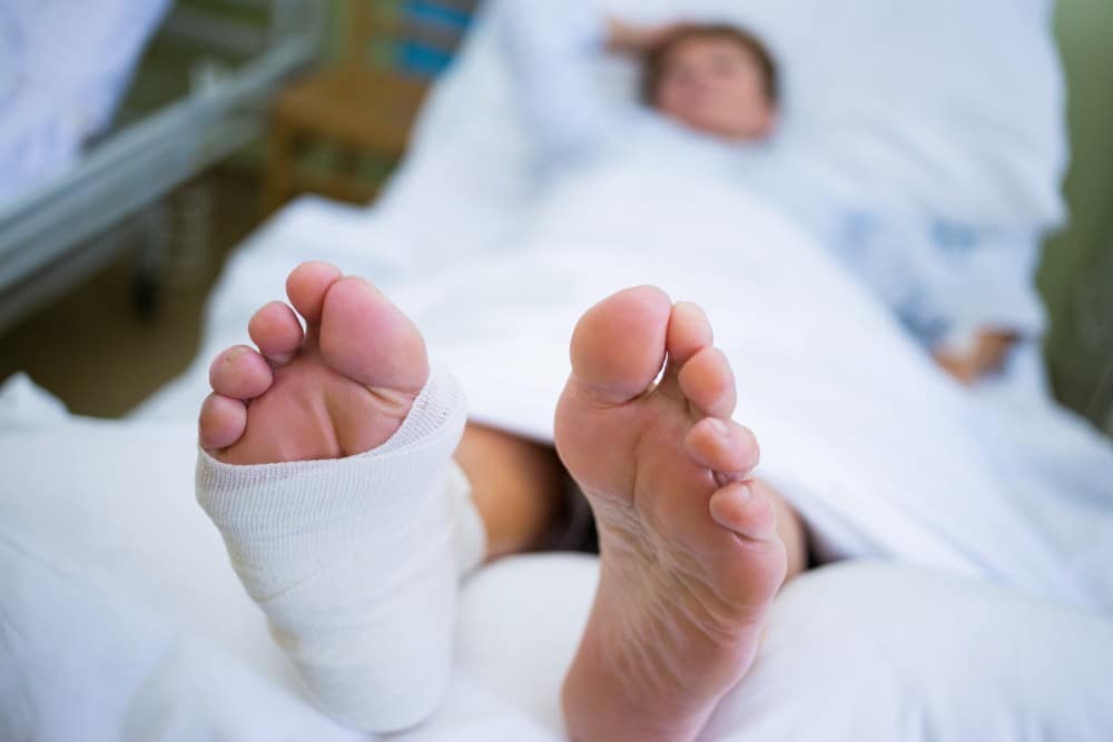 Recovering from foot and ankle surgery